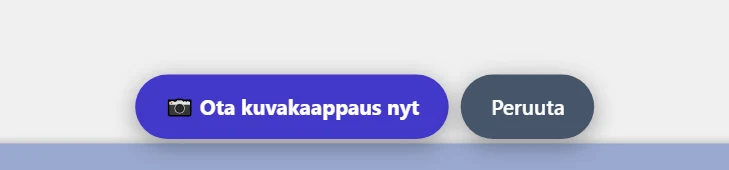 Kuvakaappaustilan kelluvat painikkeet, jotka näkyvät ikkunan sijaan, kun olet painanut ”Liitä kuvakaappaus”.